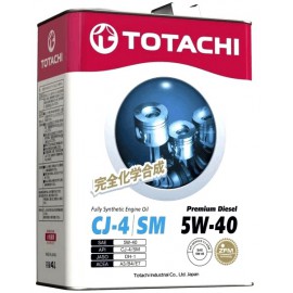 TOTACHI - Premium Diesel  Fully Synthetic  CJ-4/SM  5W-40  6л.   